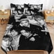 thumbnail image 1 of Stray Kids Bedding Set Duvet Cover Comfortable and Lightweight Cartoon Bedding 3 Piece Bed Set, 1 of 5