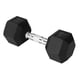 thumbnail image 1 of Mancuerna Yes4All de hierro fundido cromado con empuñadura hexagonal de 11,34 kg/25 libras, 1 of 6