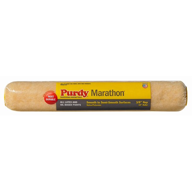 Funda para rodillo de pintura Purdy Marathon, 14 pulgadas, nailon y poliéster, 1 cm, siesta