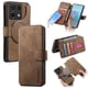 thumbnail image 1 of Funda Billetera Magnética para Xiaomi Redmi Note 13 Pro 4G Soporte Tarjetas Desmontable Marrón, 1 of 6