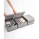 thumbnail image 2 of Juego De 3 Cesta Organizador 32Cmx26Cm Color Gris, 2 of 4