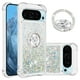 thumbnail image 1 of Funda Para Google Pixel 9/9 Pro Con Brillo Líquido, Protección Completa Y Soporte De Anillo Giratorio, 1 of 4
