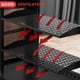thumbnail image 5 of Estante para rack de servidor Pyle 19" 1U de metal ventilado 7 x 25 cm, 5 of 7