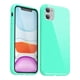 thumbnail image 1 of Funda De Silicona Para Iphone 11 De 6 1 Pulgadas Color Verde Menta, 1 of 7