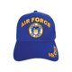 thumbnail image 2 of Gorra JWM ajustable de béisbol azul de la Fuerza Aérea de los EE. UU., talla única, 2 of 2