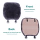 thumbnail image 3 of Funda Para Asiento De Auto De Piel De Oveja Australiana Auténtica Gris, 3 of 8