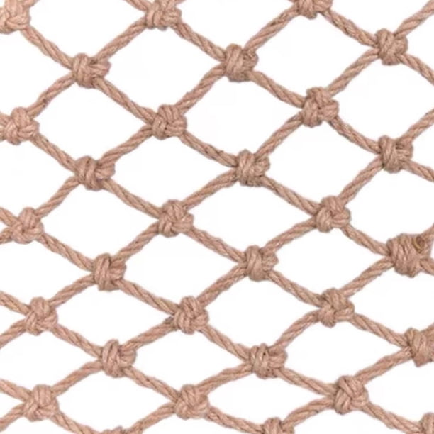 Red De Cuerda De Cáñamo De Seguridad Para Valla, Red Anticaída, Red Para Escalar Al Aire Libre Para Niños, Cuerda Gruesa De 10mm