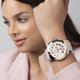 thumbnail image 3 of Reloj MULCO Enchantado para mujer, plateado con correa de silicona, 3 of 9