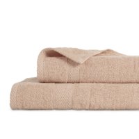 Plumetti - Set 2 Toallas Colorix 380 Grs Caja / Taupe –