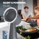 thumbnail image 4 of Escritorio compacto de cocina portátil Range Hood BREETEE, gris, 4 of 9