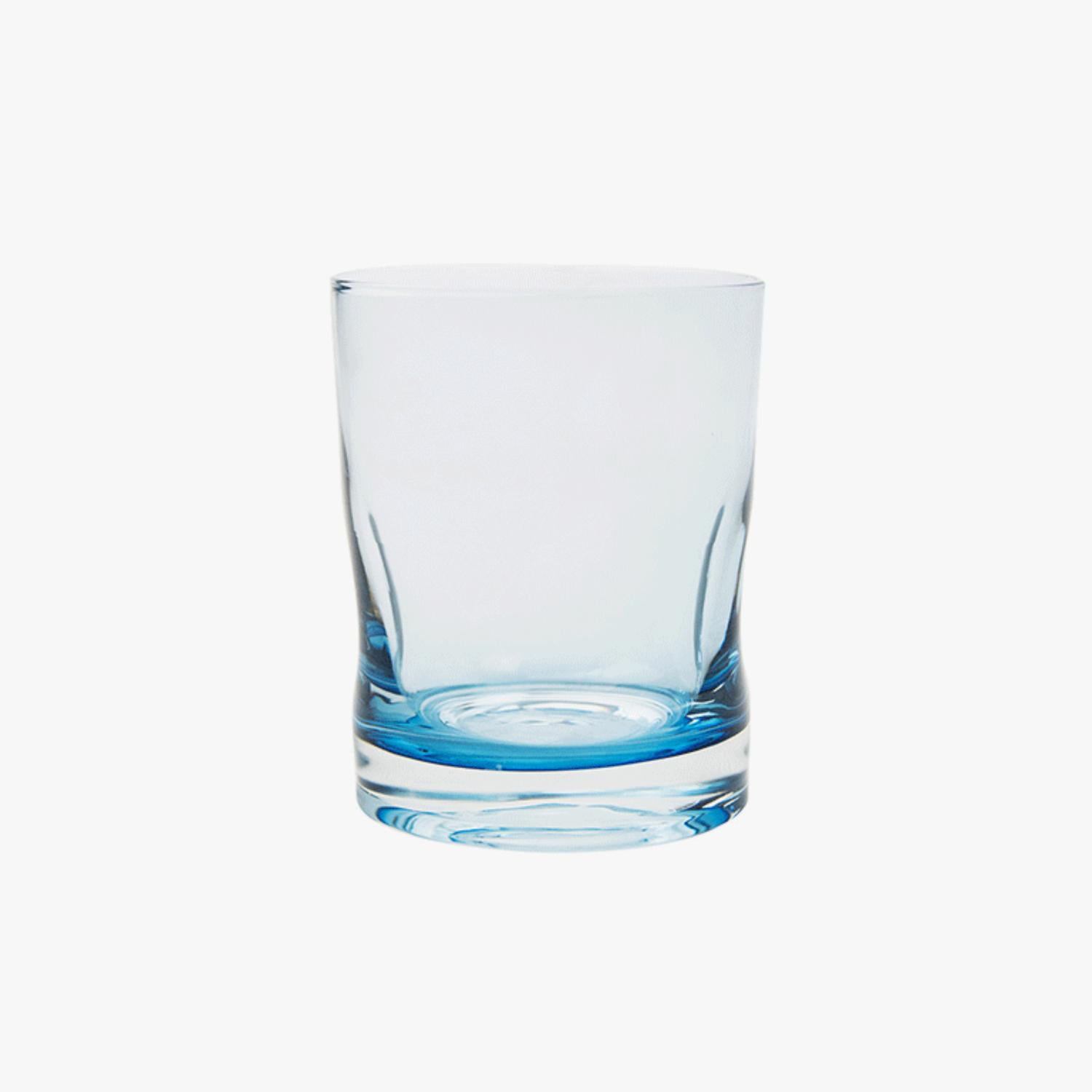 Decoexpress - Set 4 Vasos Venecia Azul Azul
