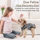 thumbnail image 5 of Traje de recuperación postoperatoria para perro Due Felice, estampado de leopardo para hembra, 5 of 5