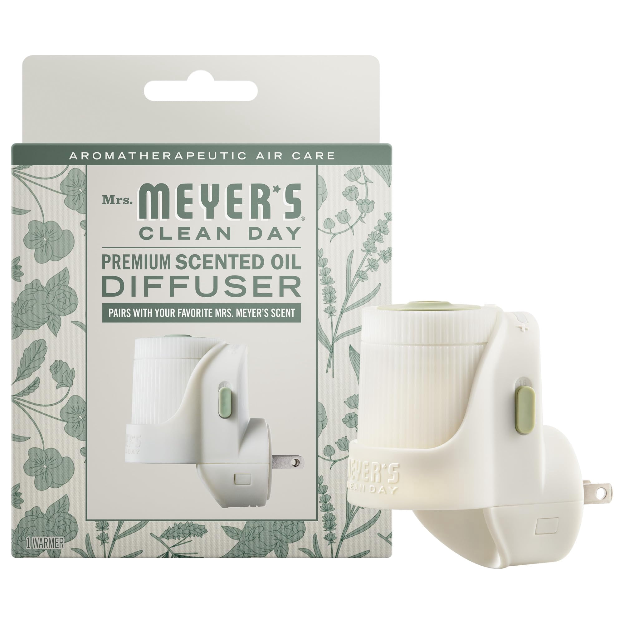 Difusor De Aceite Perfumado Mrs. Meyer's Clean Day, Enchufe De Pared