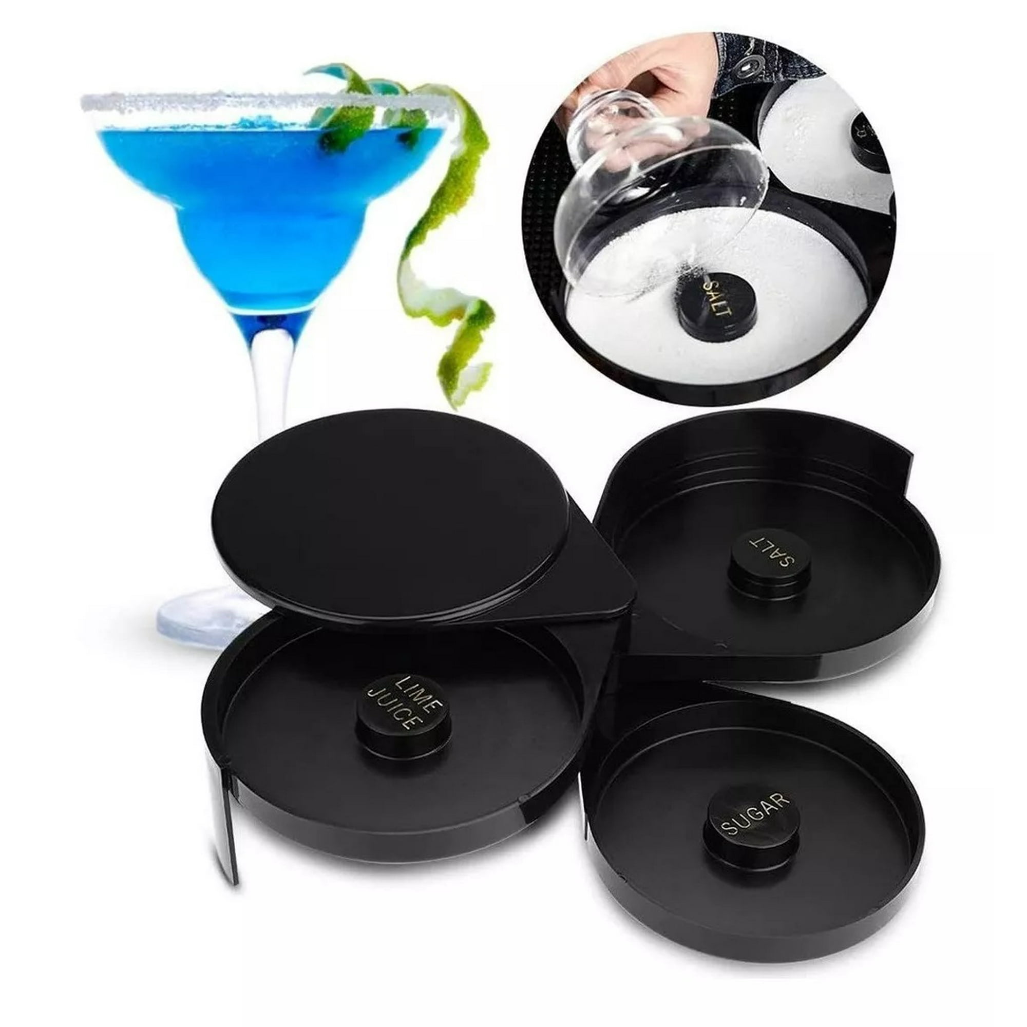 Genérico - Escarchador Orillador De Copas Margaritas Bar Sal Azucar Bar