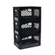 thumbnail image 1 of Milk Crates HORSESHOE STORAGE, apilables, 24 L, paquete de 3 paquetes de plástico, 1 of 9