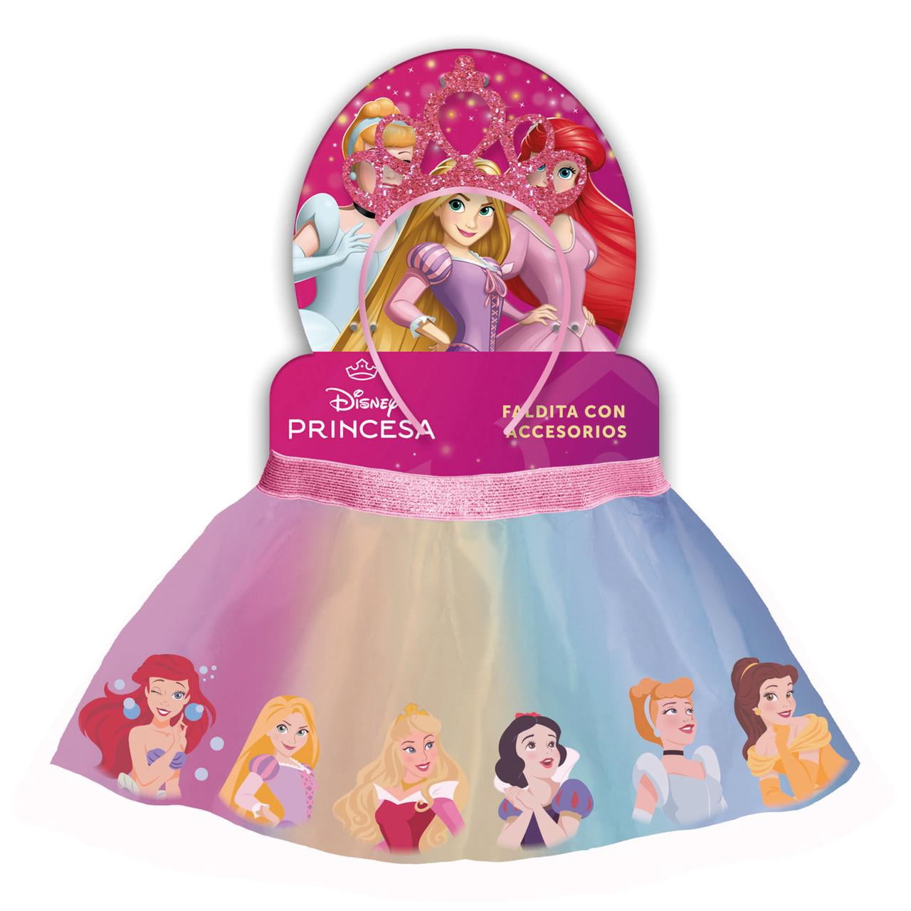 Faldita Con Accesorios Princesas Disney Disney Princesas