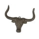 thumbnail image 1 of Gancho De Pared Con Diseño De Cabeza De Toro, Perchero único Para Gorras De Béisbol, Armario Y Baño, 1 of 3