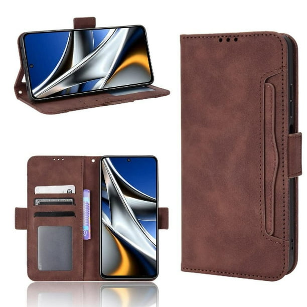 Funda Tipo Billetera FOXDOCK para Xiaomi POCO X4 PRO 5G – Tapa Flip con Tarjetero