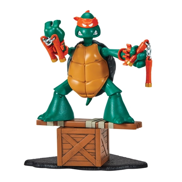 Figura De Acción Playmates Michelangelo Tmnt 13 Cm