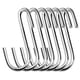 thumbnail image 1 of Ganchos en forma de S ESFUN, paquete de 30 unidades, 6 cm, resistentes para colgar, 1 of 8