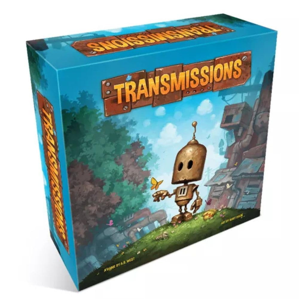 Juego De Mesa Crosscut Games Transmissions W/ Robots & Pipes