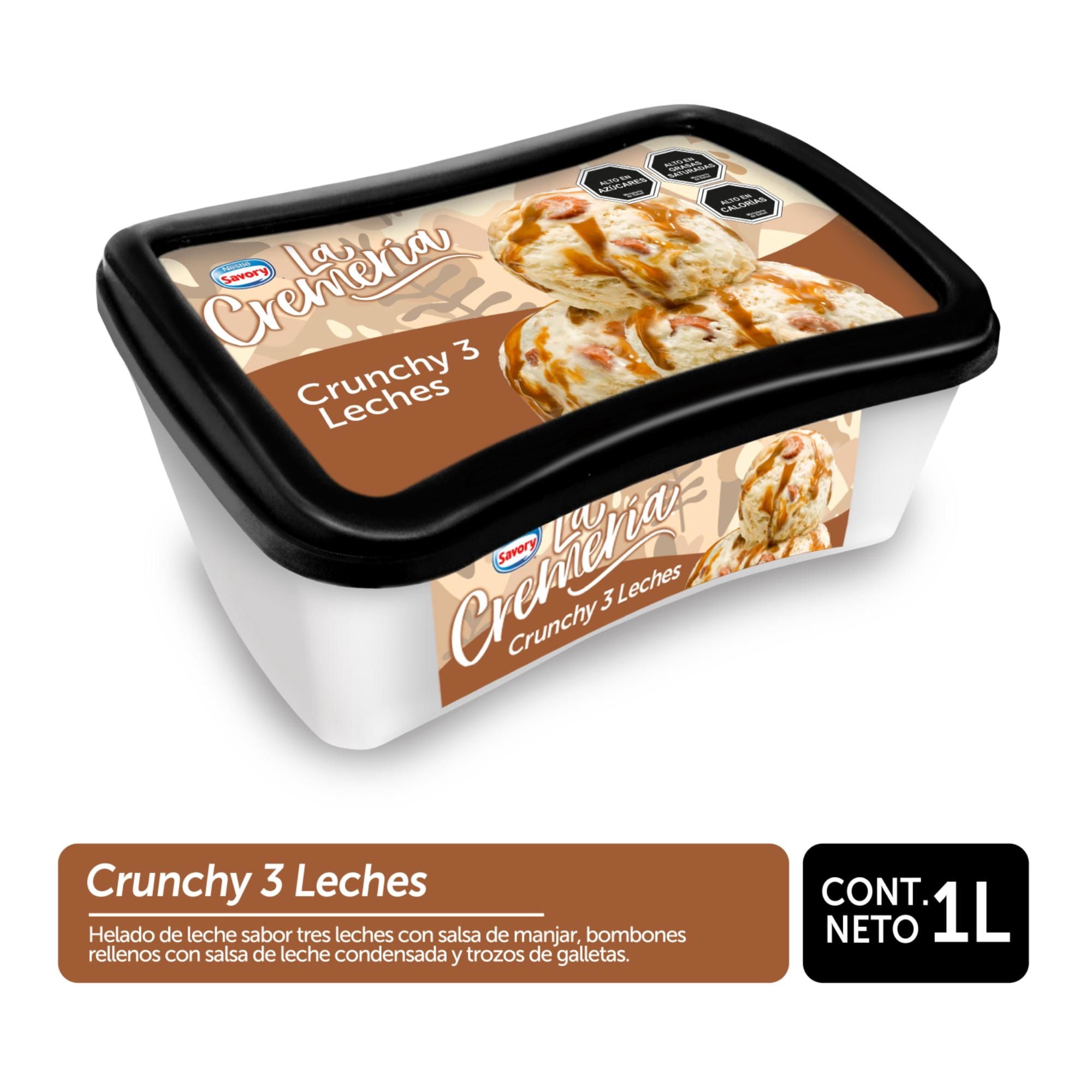 Helado Tres Leches Cassata 1 L La Cremería