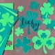 thumbnail image 2 of Set de recortes de trébol FreshCut Crafts, 140 piezas, fabricado en EE. UU., 2 of 9