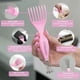 thumbnail image 2 of Limpiador de cepillos para el cabello FRAMAR 2 en 1 rosa, 2 of 9