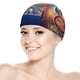 thumbnail image 5 of Los aristogatos Gorro de Natación de Licra, Gorro de Baño de Tela Cómoda, Gorro Elástico Antideslizante para Hombres, Mujeres y Niños, 5 of 6