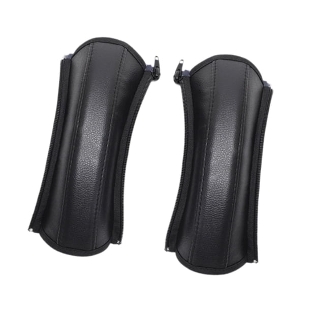 Funda para Manija de Cochecito de Bebé, Funda para Manija, Repuesto, Funda Protectora, Cuero de PU con Cremallera Extraíble, Funda para Manija Del Apo M