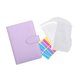 thumbnail image 1 of A6 Budget Binder Planner Carpeta De Hojas Sueltas Etiqueta Adhesiva Carpeta De Ahorro De Dinero Violeta, 1 of 3