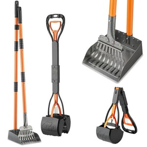 Set De Recogida De Excrementos Wlqiu 28, Recogedor De Excrementos Para Perros Y Rastrillo 38