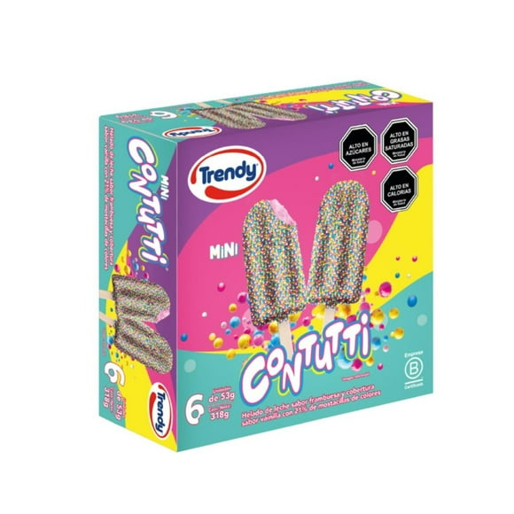 Mp Mini Contutti 6Un De 53Gr C/U, 318 g