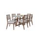 thumbnail image 2 of Comedor Bennet Con 6 Sillas Saga Natural, 2 of 6