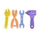 thumbnail image 1 of Baby Teething Toys for 0-6 Months & 6-12 Months - Freezer-Proof, BPA-Free Silicone, Hammer Wrench Pliers Shape - Perfect for Boys!, 1 of 2