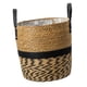 thumbnail image 2 of Cesta para macetas de suelo, contenedor de decoración, cesta para flores, contenedor de almacenamiento tejido para dormitorio, jardín, Patio, , 21cmx17cm, 2 of 5