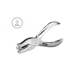Creative - Perforador Metalico 0.3 Cm, 1 Orificio. Tipo Alicate