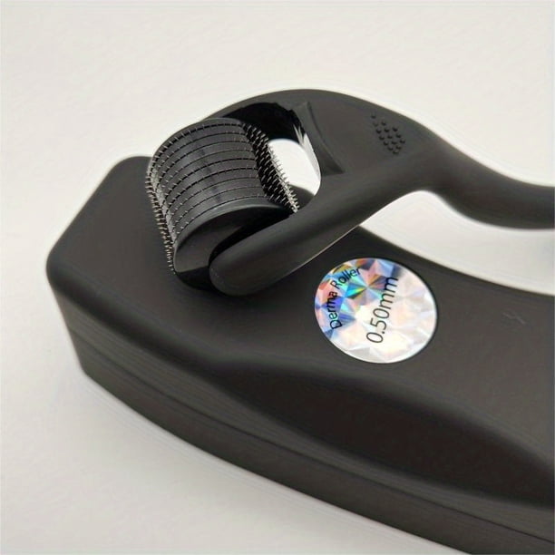 Rejuvenate Your Skin with a Titanium Matt Black 540 Derma Roller - Reduce the Look of Aging!