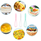 thumbnail image 5 of 3 mini batidores de silicona de colores premium para cocina: juego de mini batidores, batidor de huevos para revolver y cocinar., 5 of 5