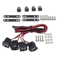 Bothyi - Barra De Luz Led Para Faros Delanteros De Alto Brillo Para Trx4 1/10 Scale Rc Crawler Car 4 En 1