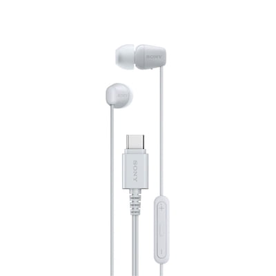 Audífonos In Ear Sony Ier-Ex15C/W Alambrico Tipo C Blanco