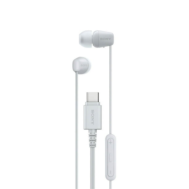 Audífonos In Ear Sony IER-EX15C/W Alambrico Tipo C Blanco
