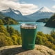 thumbnail image 5 of Mug Acero Inoxidable Tapa Transparente Rosca 350ml Verde, 5 of 6