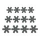 thumbnail image 5 of 12 Piezas Worktop Saver Mat Divider Pads Table Pots And Pans Dividers Grey, 5 of 5