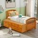 thumbnail image 3 of ORISFUR. Twin Size Platform Storage Bed Solid Wood Bed with 6 Drawers, 3 of 3