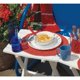 thumbnail image 4 of Mesa auxiliar de patio Adams, de resina blanca, plegable, 39 x 44 x 50 cm, 4 of 7