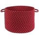 thumbnail image 1 of Alfombra Basket RRI Home Decor Rhody Manhattan MA44 de ladrillo rojo, 1 of 2