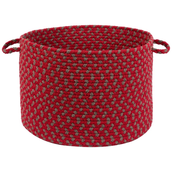 Alfombra Basket RRI Home Decor Rhody Manhattan MA44 de ladrillo rojo