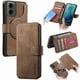 thumbnail image 1 of Funda Billetera Magnética para Motorola Moto G 5G 2024/G Play 2024 5G Soporte Tarjetas Desmontable Marrón, 1 of 6