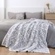 thumbnail image 1 of Manta MH MYLUNE HOME 180x198 cm Leopardo Peluche Gris, 1 of 9